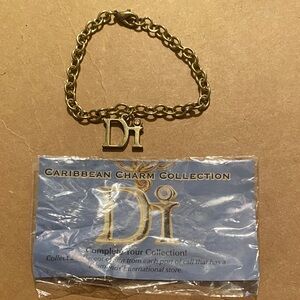 Diamond International Caribbean Charm Collection “Di” Bracelet